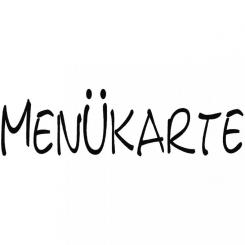Menükarte 