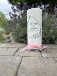 Hochzeitskerze Crystal Optik 