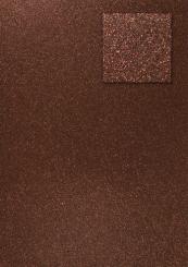 Glitter Papier A4 braun 