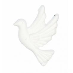 Wachsmotiv Taube links 