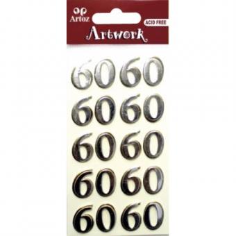 Art-Work Sticker "60" 