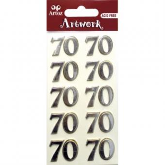 Art-Work Sticker "70" 
