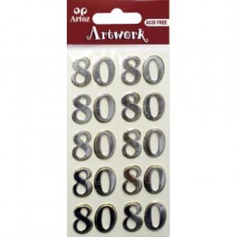 Art-Work Sticker "80" 